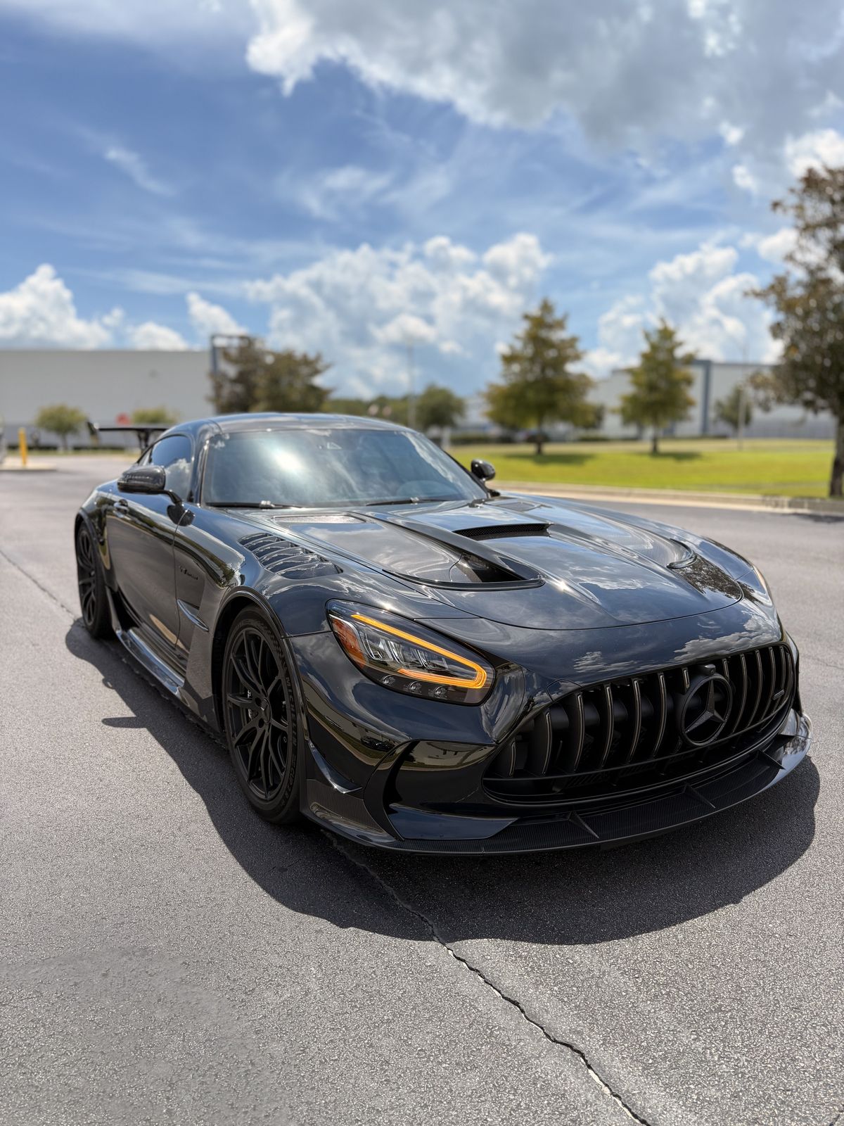 Black Mercedes-AMG GT Black Series