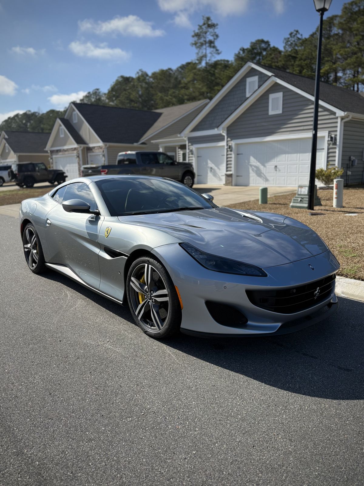 Grey Ferrari Portofino