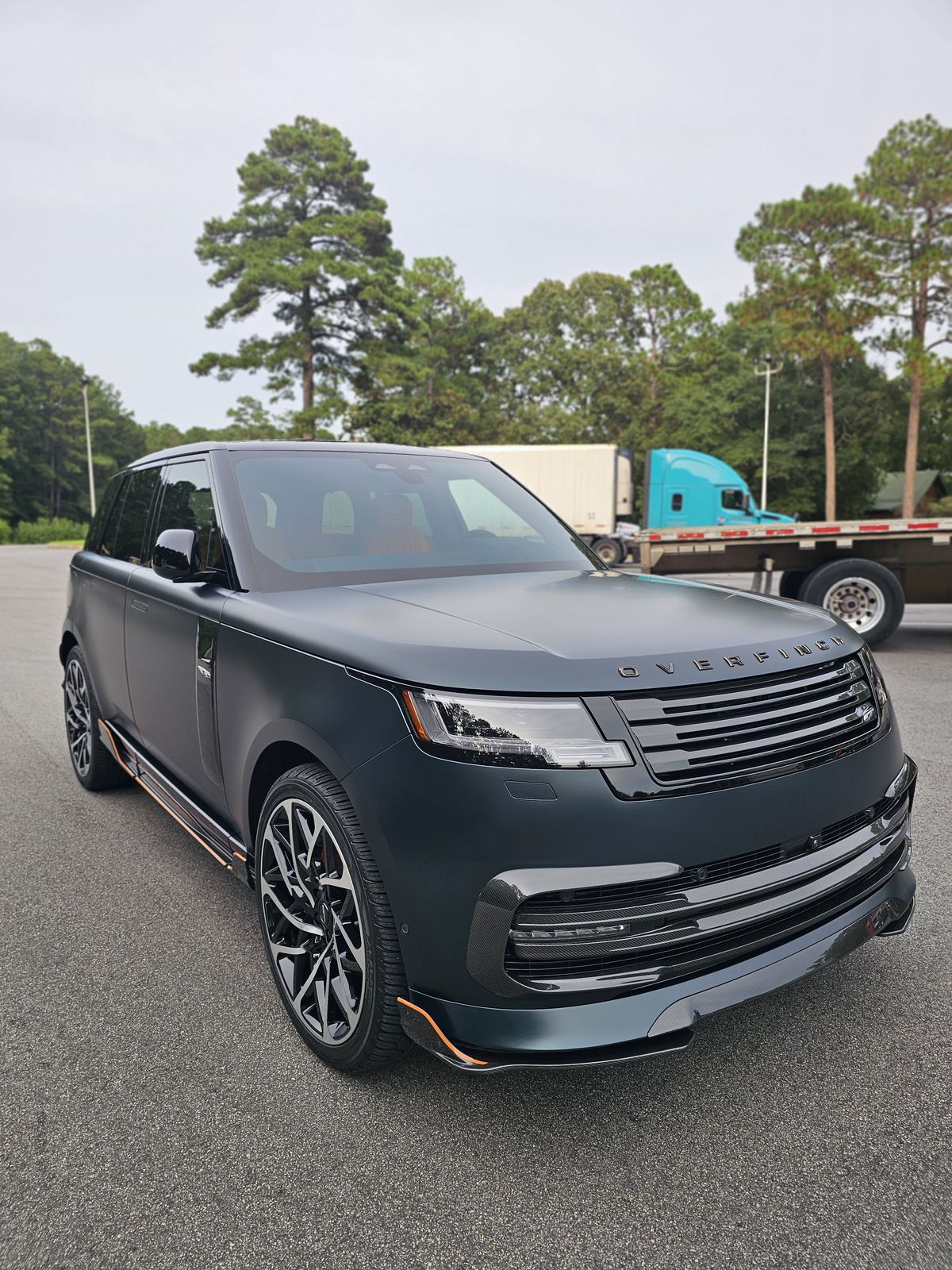 Matte Range Rover Overfinch